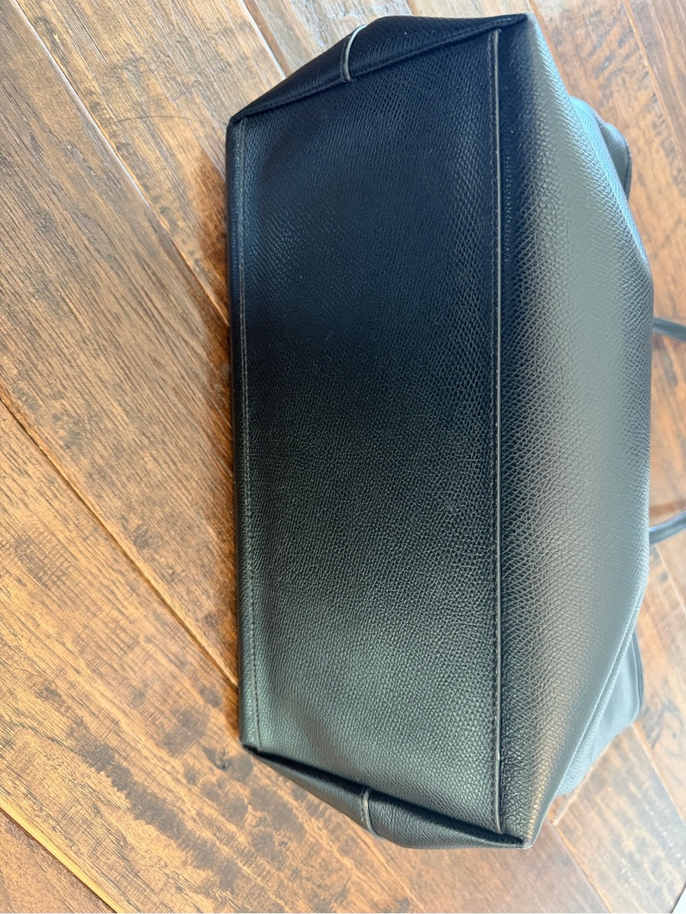 Coach Black Leather Tote Bag - Picture 10 of 14